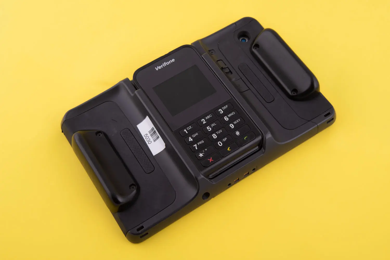 A portable POS system for use on aircraft